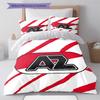 AZ Alkmaar Poster Bedding Quilt Set Quilt Cover Pillowcase Home Decoration Birthday Gift (1 * Duvet Cover + 2 * Pillowcase, Without Core)