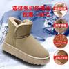 Winter New Platform Shoes Snow Boots Women's Non-slip Soft-soled Piled Thickened Fashion Trend Versatile Snow Boots