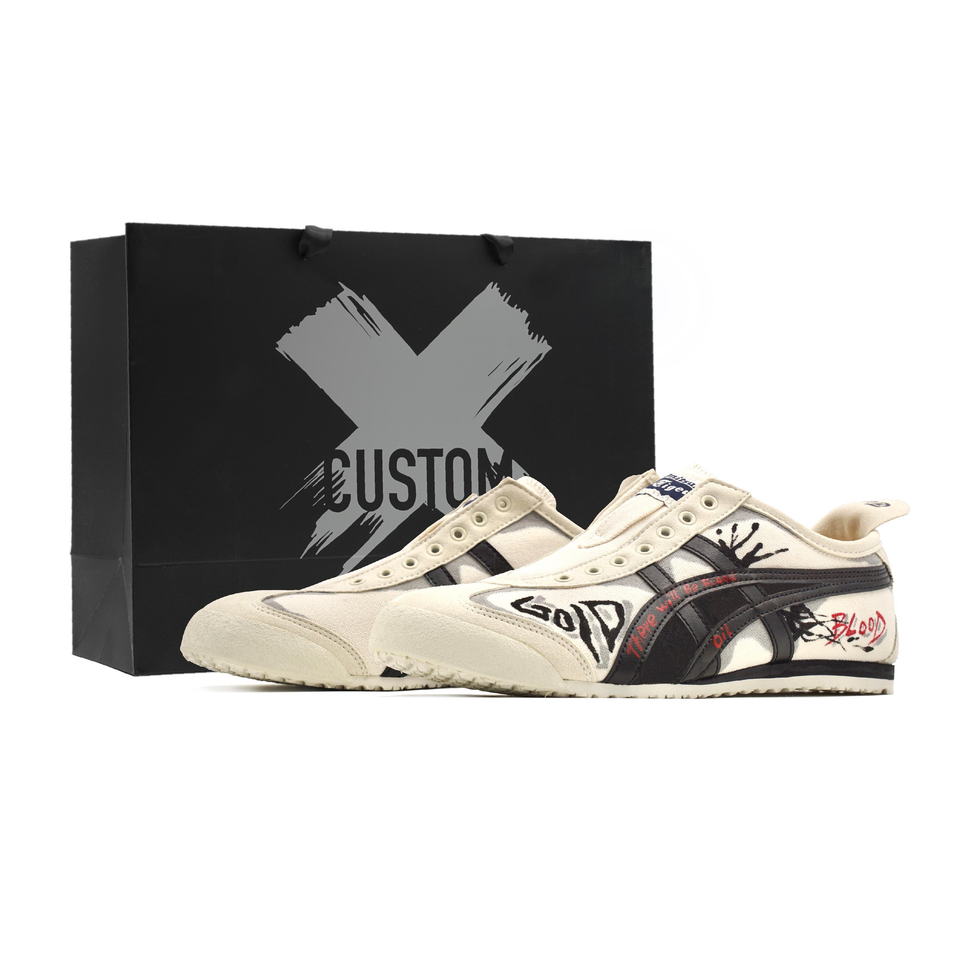 

Onitsuka Tiger MEXICO 66 Чорний Гепард Сітка, Канвас, Текстиль, Синтетична Шкіра Легкі Низькі Повсякденні Кросівки Унісекс 1183A360-205(Team218-S-BOX) 40.5