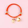 Pet Collar Chinese Style Attractive Adjustable Universal Cats Dogs Collar Necklace with Bell for Spring Festival