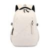 Large capacity simple travel backpacks geometric print nylon waterproof school bag foy Teenage boy laptop backpack bookbag