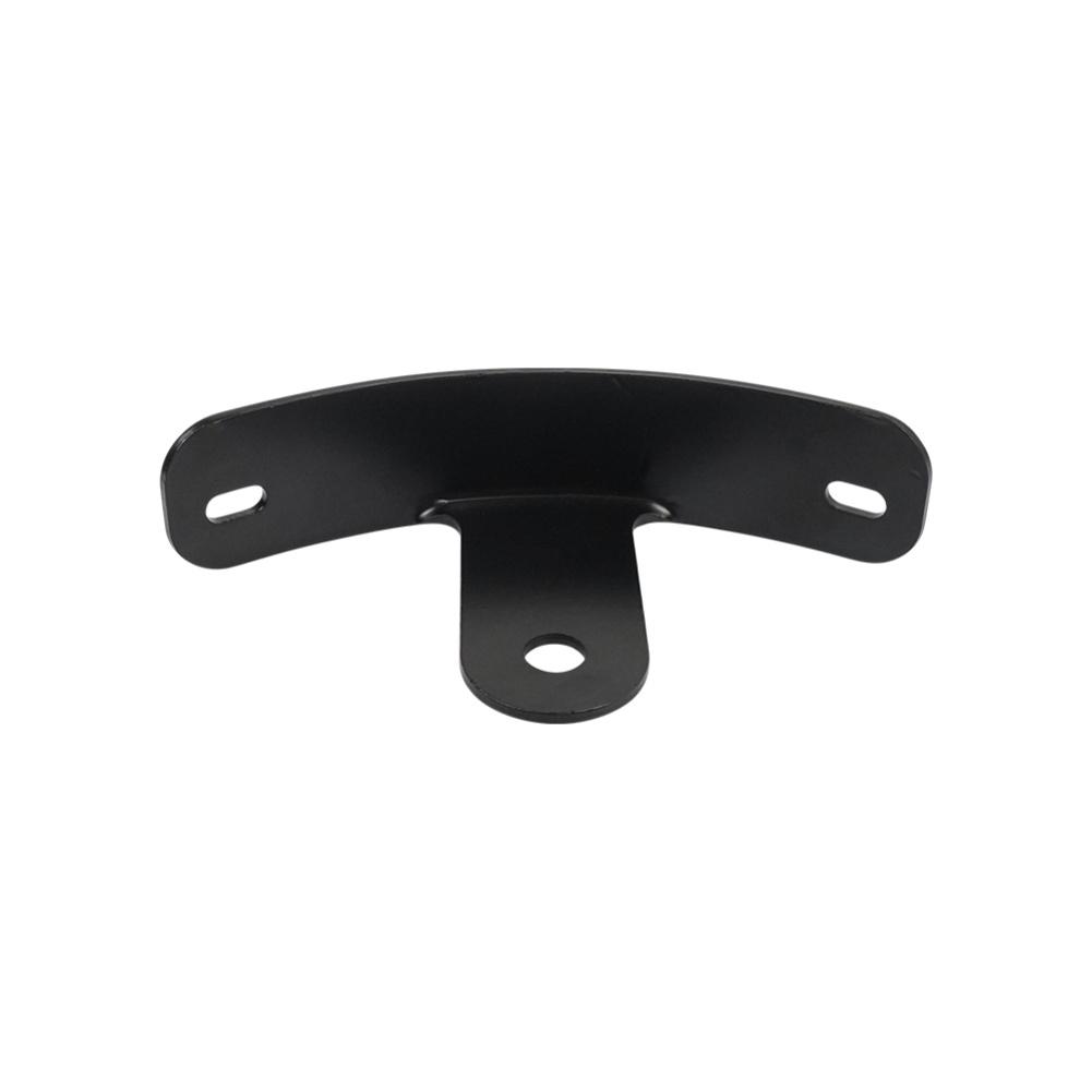 Motorcycle Customization Curved Holder Customizable Mount As Shown In The Figure Aesthetic Enhancement Black Steel Material