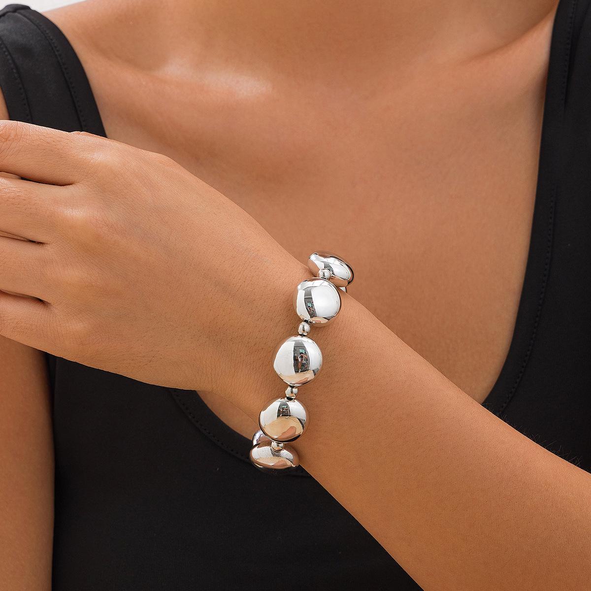 

Комплект из ожерелий на ключицу с геометрическим узором в европейском и американском стиле панк