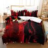 Kpop Hellsing Alucard Bedding Set 3 Piece Duvet Cover Set Gothic Vampire Bedroom Decor All Sizes For Kpop Fans