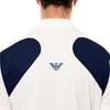 Emporio Armani EA7 Two-Tone Logo Short Sleeve Polo Shirt Men tops Cream 7M000168-AF13755-U0005