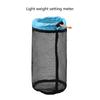 Travel Sports Storage Polyester Mesh Drawstring Bag Laundry Bag Mesh Stuff Sacks
