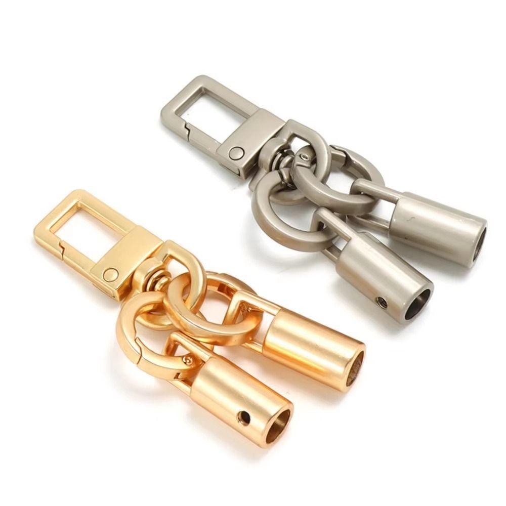 Alloy Lobster Clasps Rotatable Bags Pendant Hooks Leather Cord End Caps Jewelry Accessories