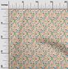 oneOone Bomull Flex Light Peach Stoff Barn Dyr gjør-det-selv-klær Quilting Stoff Print Stoff etter Yard 40 Tommer