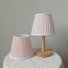 Nordic Style Modern Lamp Shade Elegant Wrinkles Fabric Lampshade Home Bedside Study Hotel Table Chandelier Cover