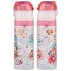 Skater Children's Stainless Steel Water Bottle 2way Direct Drinking 470ml Wandafuru PreCure Cup Drinking 430ml Child-Friendly Lightweight Type Girls T