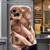Phone Case: 2D Flat, Fits iPhone 12Pro, 13, 14, 15, 16, 17, 18, Phone Decoration, Short-legged Kitten, Perfect for Christmas and Halloween Gifts