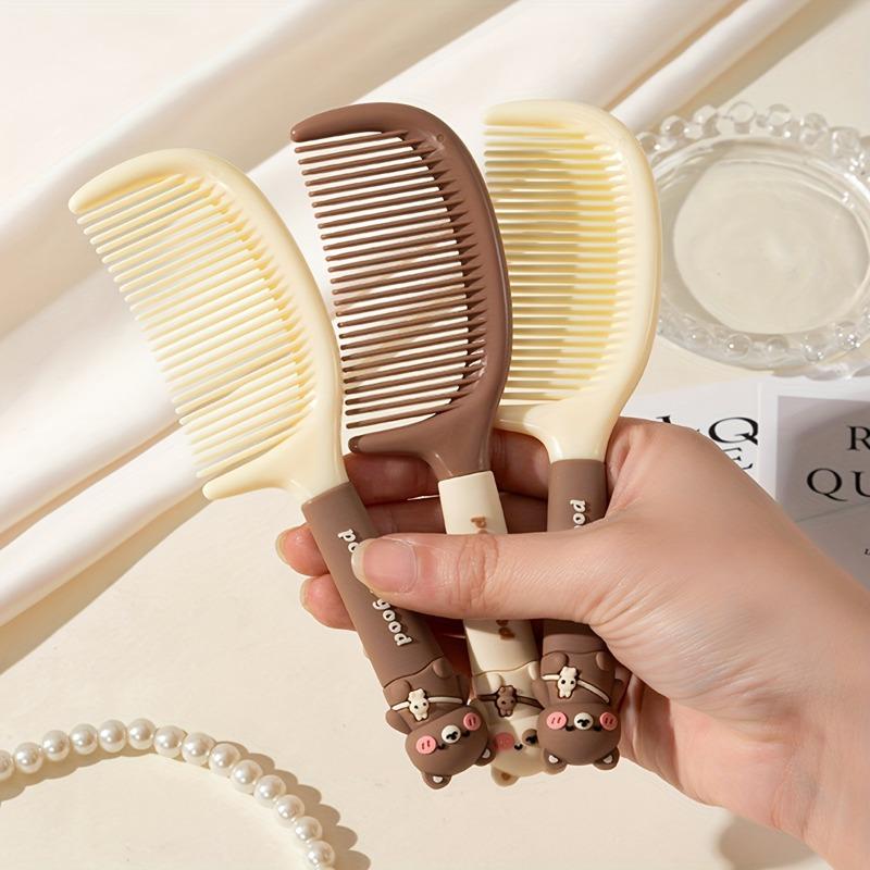Cartoon Bear Handle Hairdresser Brush