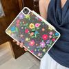 Floral Off-White iPad Pro 2021 Case: Sleek Single-Layer Design