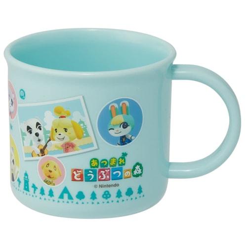 Skater Children's Plastic Lunch Cup, 200ml, Dishwasher Safe, Made In Japan, Animal Crossing: New Horizons KE4AAG-A