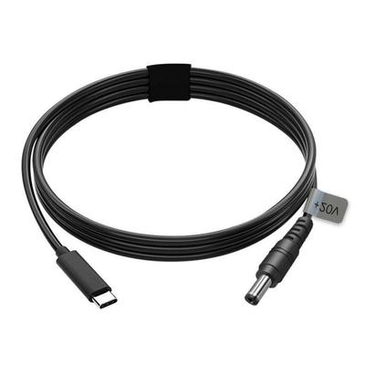 15M 49.2FT USB Type C To DC Power Cable Replacement 5.5x2.1mm Interface Converter Cord for 100W PD