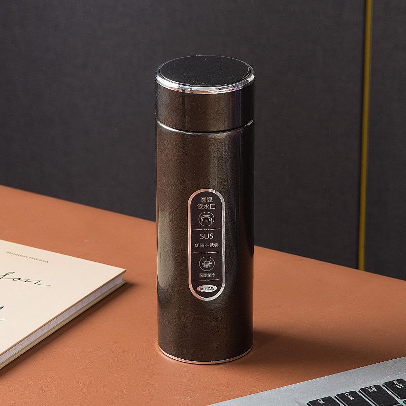 Vacuum Cup 316 Stainless Steel Male and Female Portable Tea Cup Tea Water Separation Tea Cup