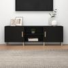 Vidaxl Szafka Pod Telewizor, Czarna, 150X30X50 Cm