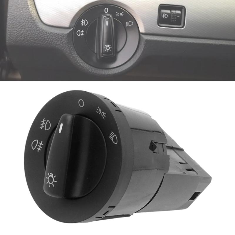 Auto Fog Lamp Headlight Switch for Golf A4 Jetta 1C0941531A Car Accessories Headlamp Dimmer Switch Control