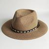 Heren Panama Zomer Strooien Hoed Geweven Jazz Hoed zomer strooien hoed Unisex Strandhoeden chapeau hoeden voor man