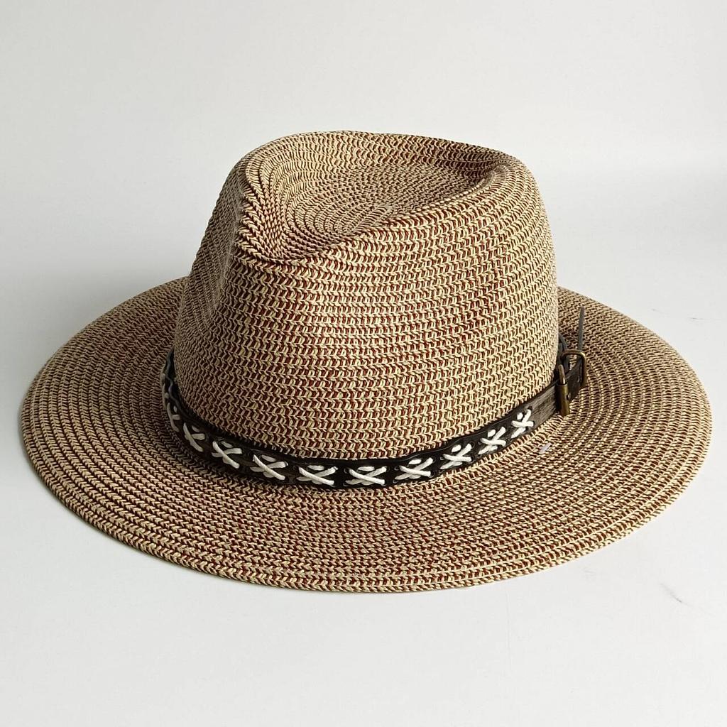 Heren Panama Zomer Strooien Hoed Geweven Jazz Hoed zomer strooien hoed Unisex Strandhoeden chapeau hoeden voor man