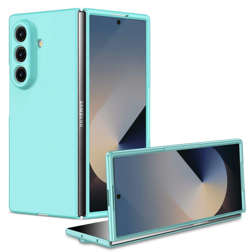 Ματ Απλή Σκληρή Θήκη Τηλεφώνου για Samsung Galaxy Z Fold 7 Fold6 Fold5 Fold4 Fold3 Προστασία Μονόχρωμο Πίσω Κάλυμμα