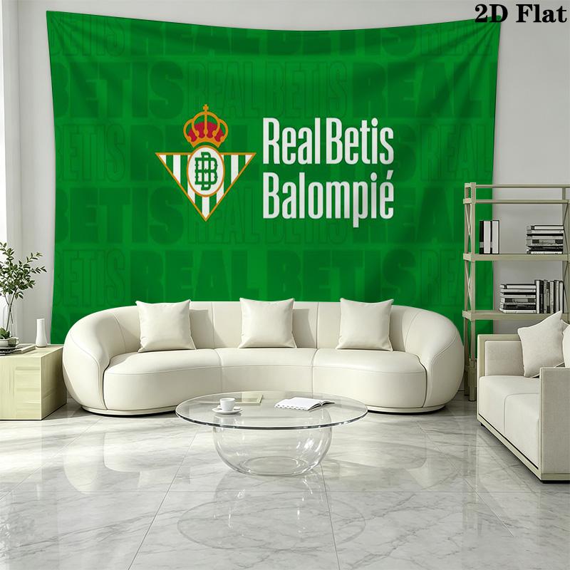 Real Betis stone Wall Tapestry Aesthetic Wall Hanging Printed Fabric Blanket Decorative Tapestries for Bedroom Living Room Home Decor