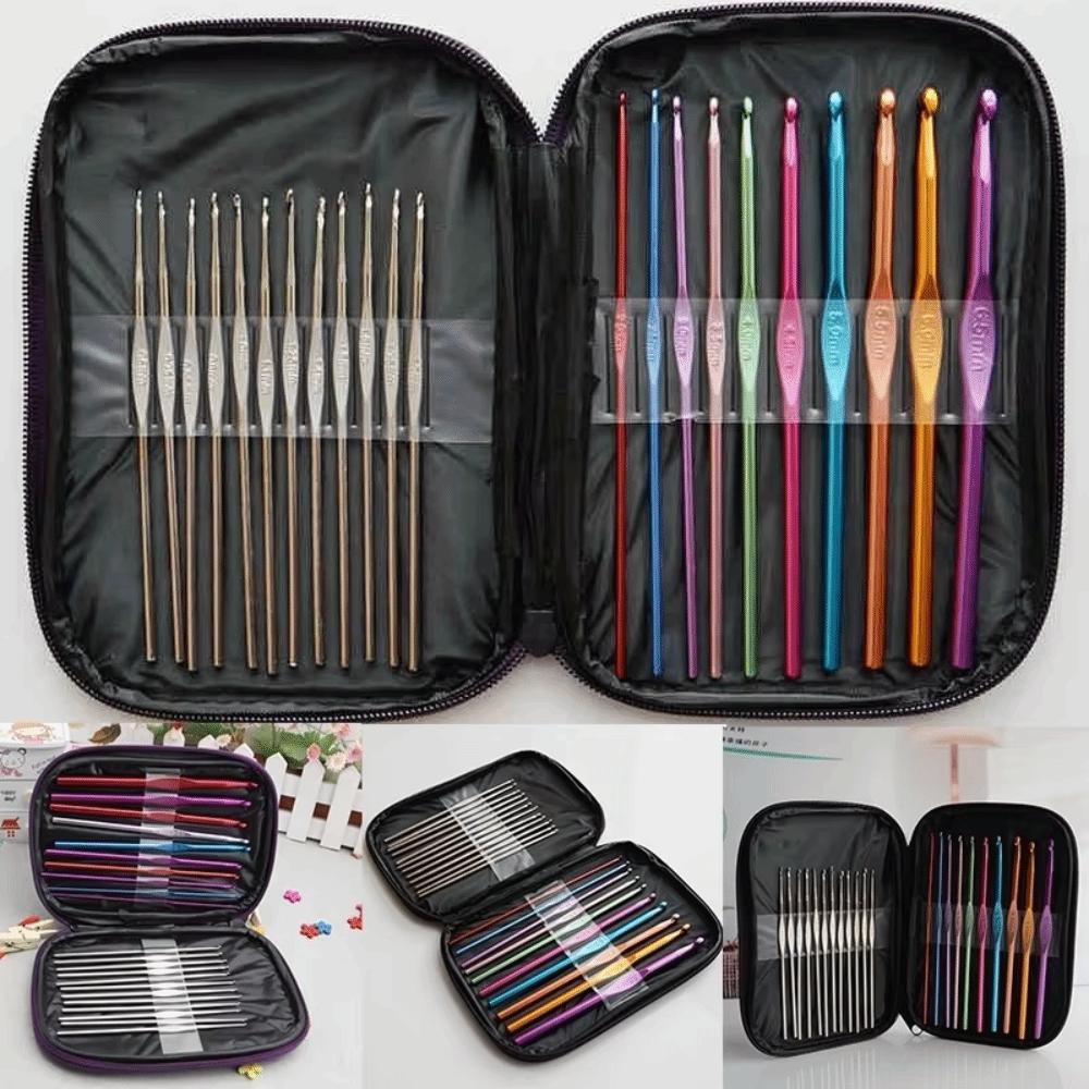 22Pcs Multicolor Craft Yarn Sewing Needle DIY Handmade Craft Knitting Tools  Travel