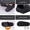 Cloud Sliders Women Men Cushiony Slippers with Thick Outsole, Anti-Slip Waterproof Pillow Sliders for Bathroom, Pool and Outdoor