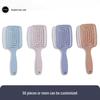 Hollow Square Vent Brush: Blow-Dry, Massage & Styling Comb for Wet/Dry Hair