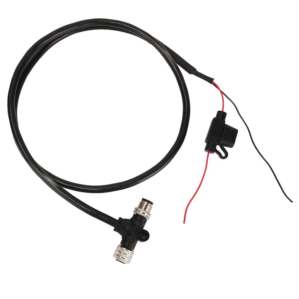 For NMEA 2000 T Terminator Backbone Cable with 3A Fuse 1m Universal for Simrad Networks