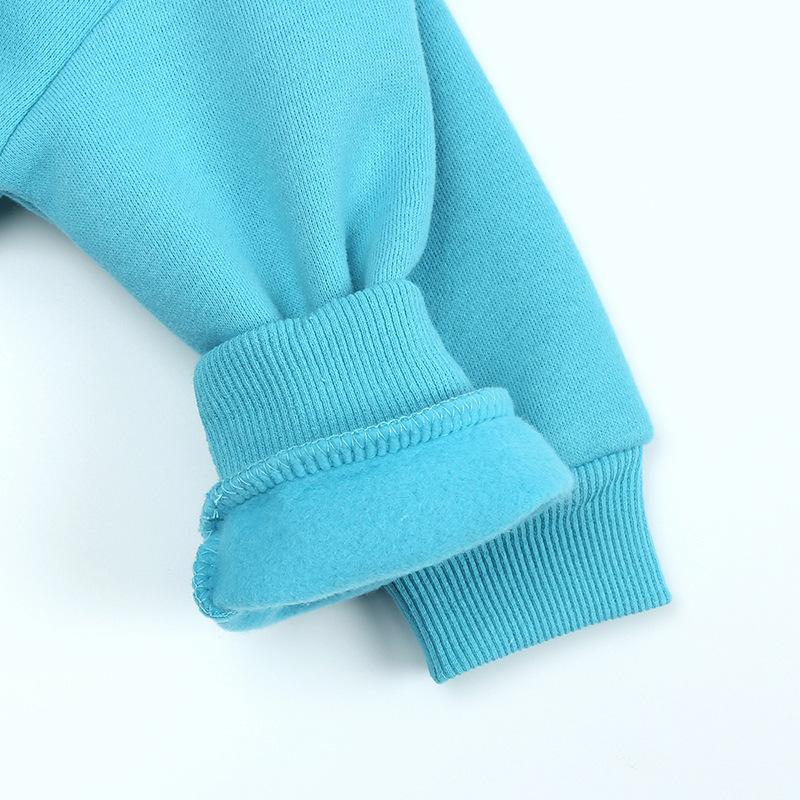 Kinder Hoodies Herbst und Winter Jungen Sportswear Kleinkind Teen Verdickte Tops Baumwolle Fleece Mädchen Pullover Kinder Kleidung