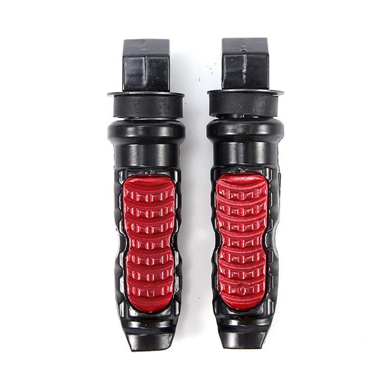 1 pár 8mm univerzální zadní stupačky pro motocykly Pedál Hliníkové stupačky pro motocykly Opěrka nohou