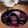 Nezuko (14) Round Office Rug Decorative Floor Rug for Office Bedroom Living Room and Home Space