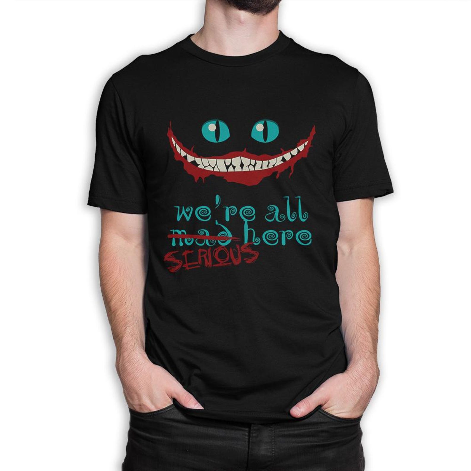 Cheshire Cat The Joker T-Shirt, Men s and Women s Sizes 4XL