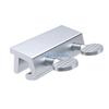 B0KB 4 Piece No Drill Aluminum Window Security Lock Ventilation Control for Horizontal Sliding Frame Door Window Limiter