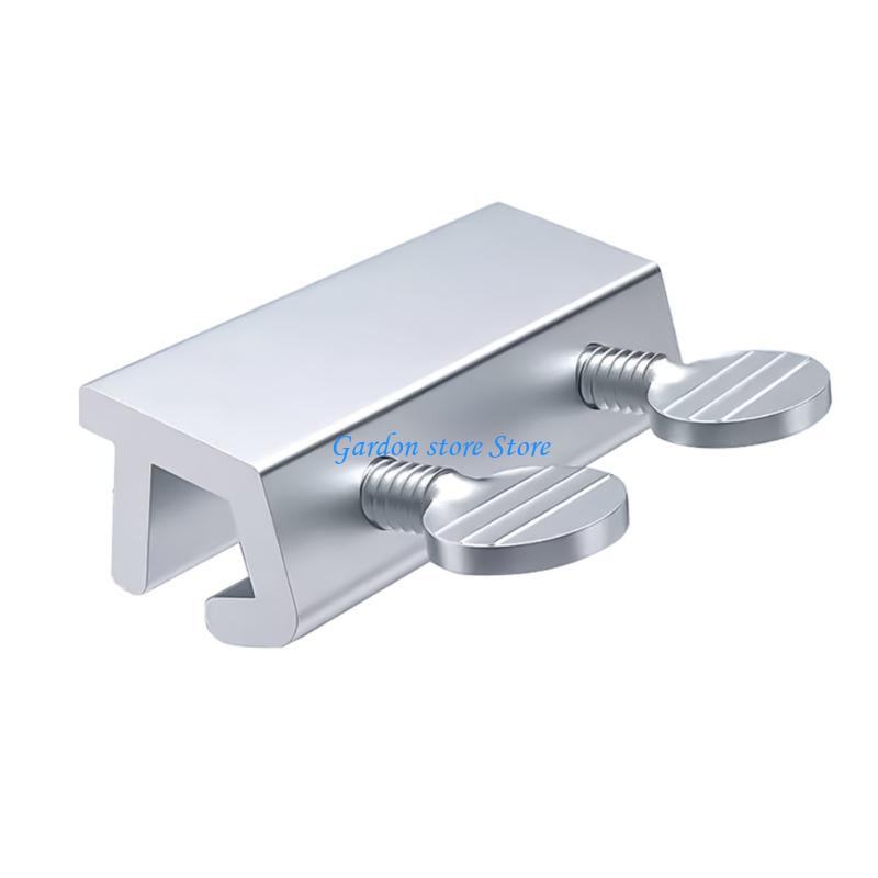 B0KB 4 Piece No Drill Aluminum Window Security Lock Ventilation Control for Horizontal Sliding Frame Door Window Limiter