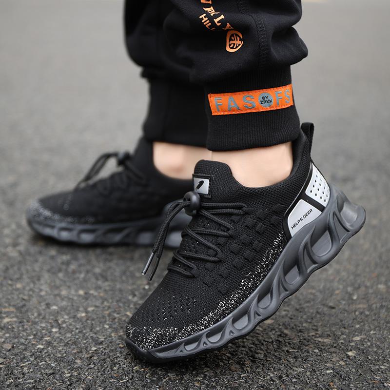 Dětská sportovní obuv Tenis Chlapec Košík Obuv Prodyšná dívka Ležérní tenisky