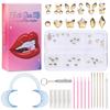 Dental Diamond Tooth Decoration, Tooth Diamond Tool Diy Set, Tooth Sticker, Diamond Love Horse Eye Decoration