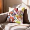 COOL TThe Quintessential Quintuplets   Pillow Case Pattern Printed Pillowcase For Living Room Sofa Cushion Cover