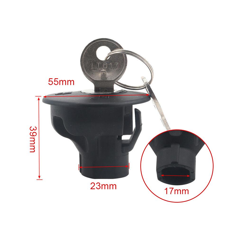 Bouchon de réservoir de carburant à clé pour voiture pour Ford F150 Fiesta Edge Expedition Explorer Focus Lincoln Navigator MKS MKT MKX MKZ 8U5Z-9C268-B