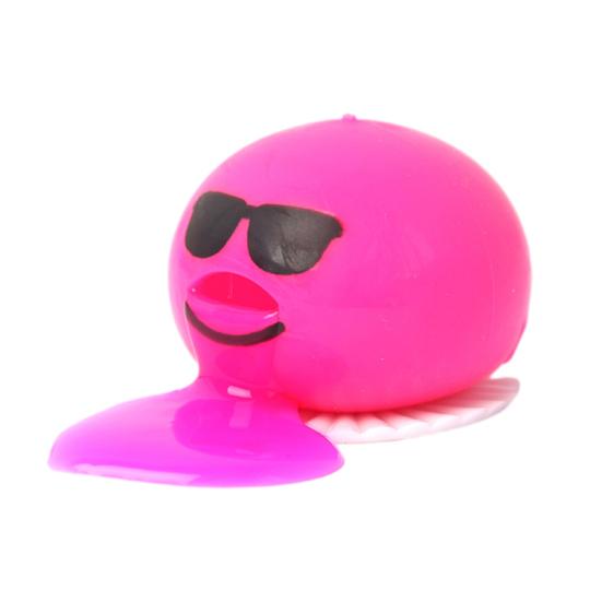 Игрушка-жмякалка Желток для снятия стресса, Мультяшный желток яйца, Сенсорная игрушка-антистресс, Мячик для тренировки рук, Расслабление, Игрушка-фиджет фиолетовый