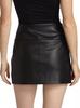 Black Skirt Party Soft Women Slim Fit Designer Genuine Lambskin Leather Unique