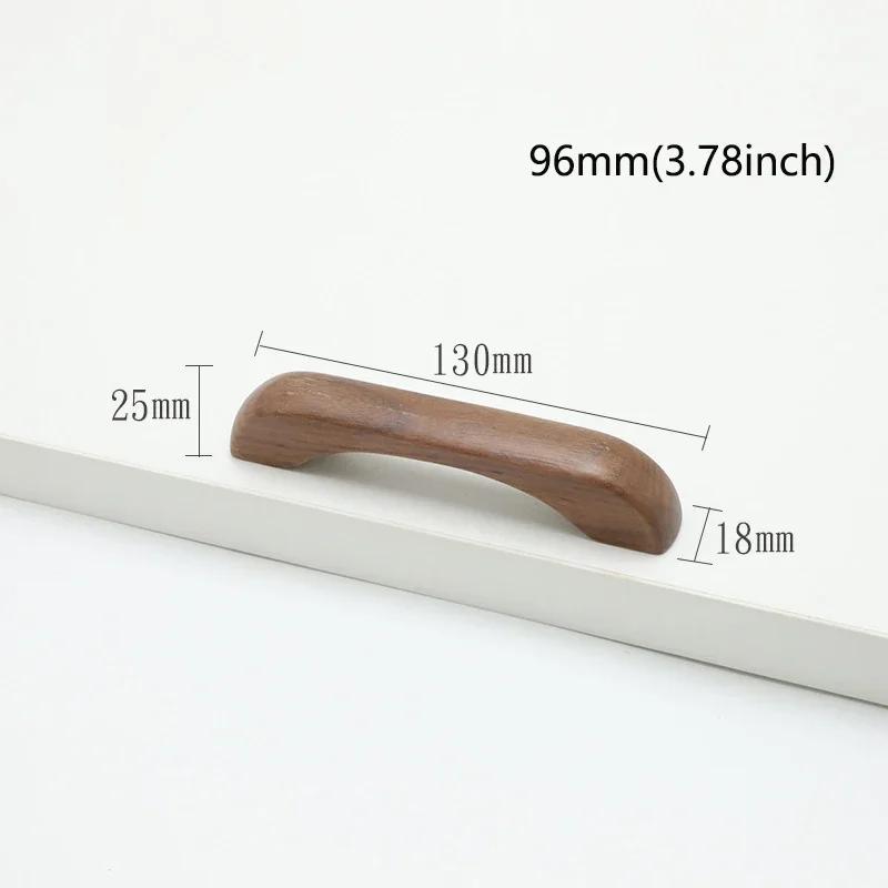 Wooden Cabinet Doors Drawers Solid Wood Handles Nordic Cabinets Shoe Cabinets Wooden Minimalist Circular Wardrobe Handles