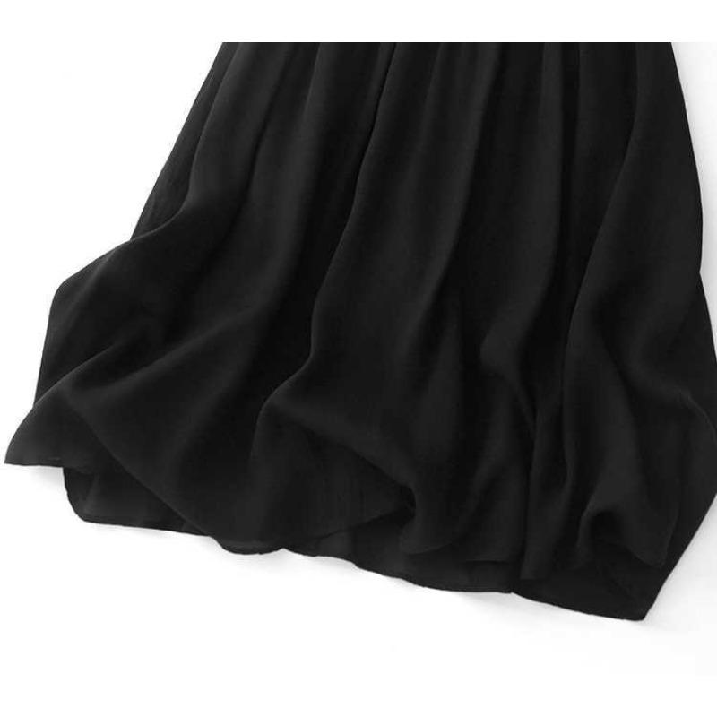Summer Double-layered Thin Mid-length Skirt for Women
