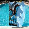 Avatar Print Beach Towel Design, Soft, Lightweight. for Home Bathroom, Spa, Pool, Yoga, Surfing, Camping, Gift for Family, Friend
