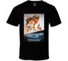 Leonardo DiCaprio Kate Winslet 1997 Titanic Cool Movie Poster Fan T Shirt