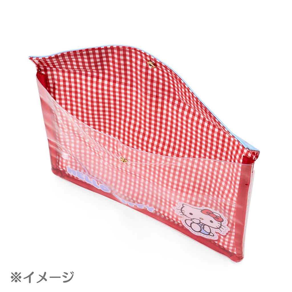 Sanrio Clear Flat PVC and Laminated A5 Ages 3 and 642908 Case, Pompompurin, Cotton, Size, Up,