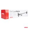 Horn Fanfare Sound Signal Chrome 520 12V 24V Hightone Amio-04077