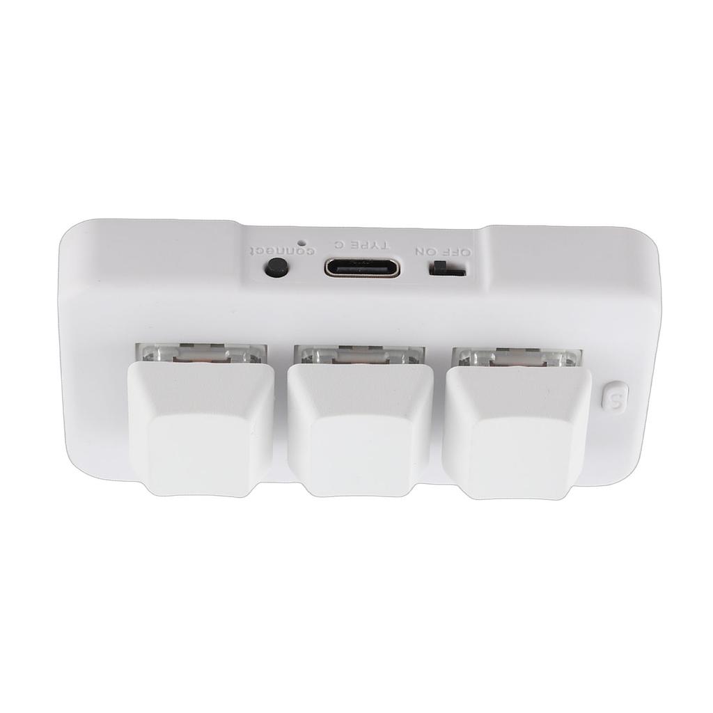 3 Key Keypad RGB Backlit 3 Keys USB Interface   Mechanical Programmable Plug and Play NaMacro Keypad for Computer