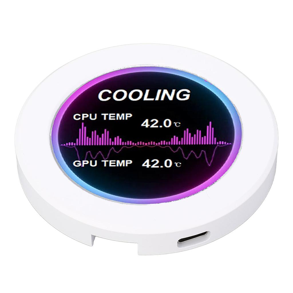2,1 Zoll rundes IPS-LCD-Display 360 Grad Drehung 480x480 Wasserkühler-Bildschirm Ersatz-PC-Teile